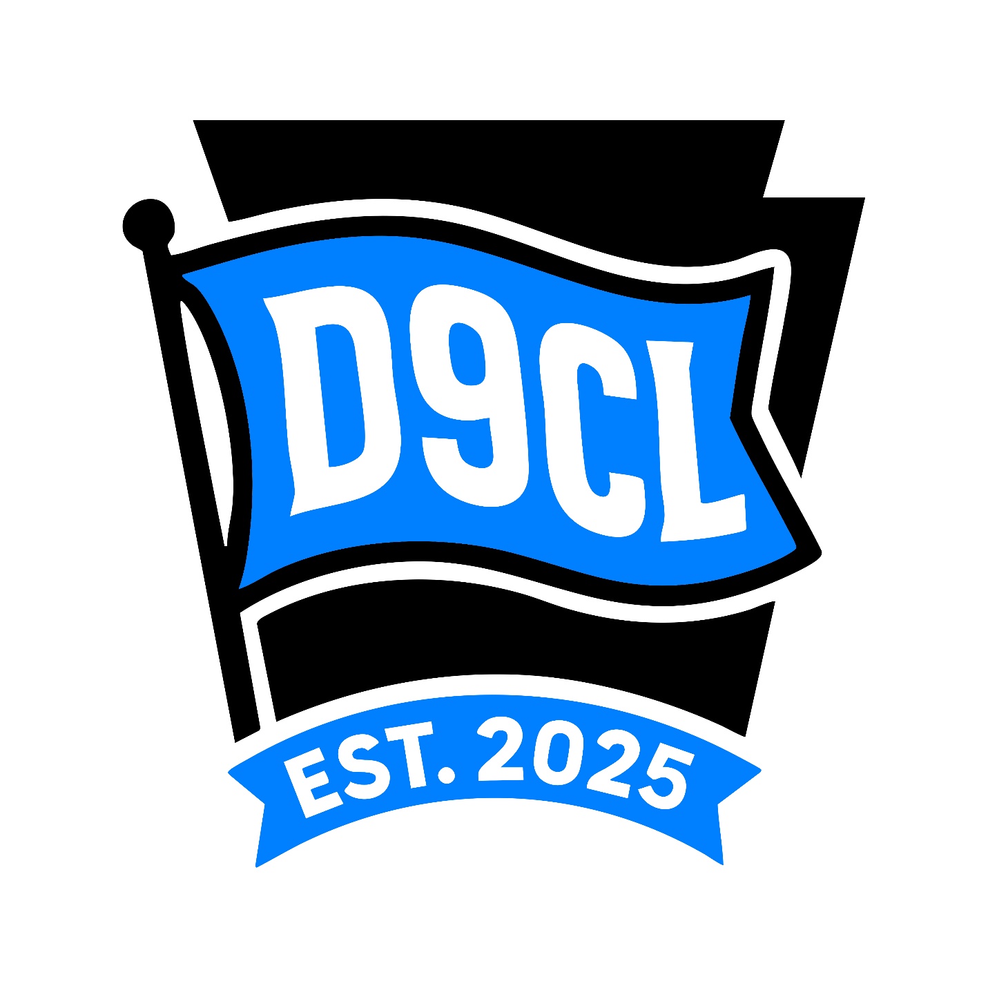 District 9 Central League flag mark