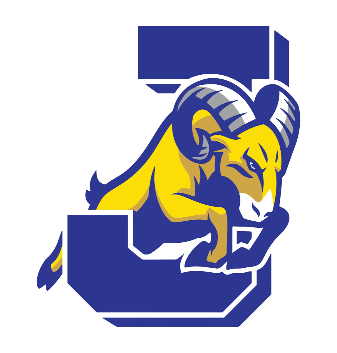 Johnsonburg Area High School ram logo